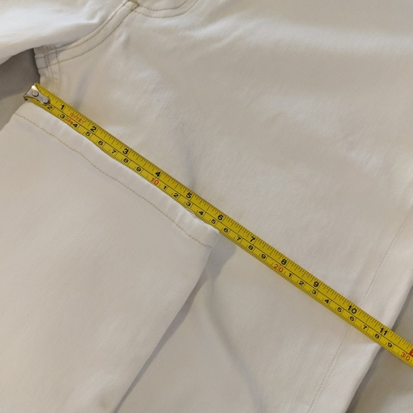 Agolde Nico High Rise Slim Fit White Jean Untitled - Picture 13 of 14